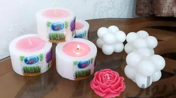 تزئین شمع عید نوروز + فیلم