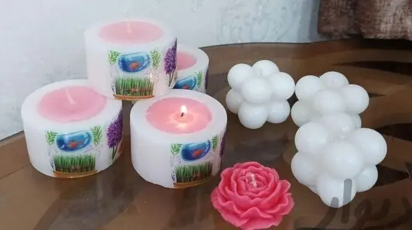 تزئین شمع عید نوروز + فیلم