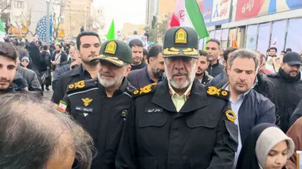رئیس پلیس پایتخت: راهپیمایی 22 بهمن در نظم و امنیت کامل برگزار شد