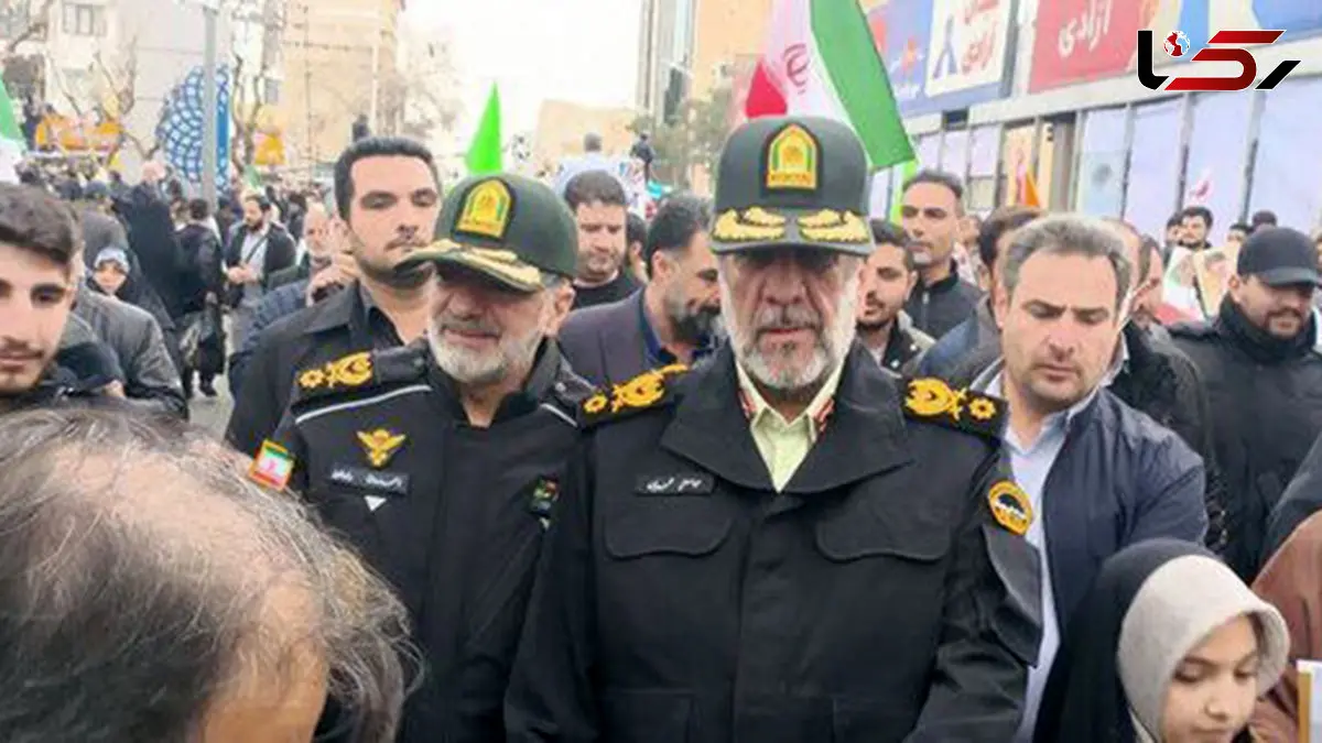 رئیس پلیس پایتخت: راهپیمایی 22 بهمن در نظم و امنیت کامل برگزار شد