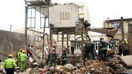 تخریب کامل خانه 3 طبقه در باکدشت به خاطر انفجار مهیب+ عکس