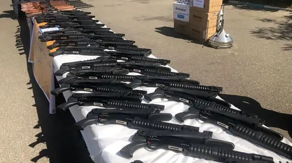 کشف 50 قبضه سلاح ساچمه ای قاچاق در البرز