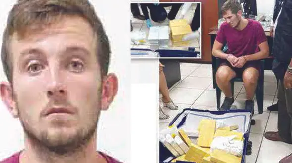 توریست بریتانیایی با چمدانی پر از کوکائین در فرودگاه