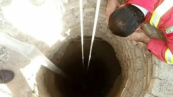 مرگ مرد جوان در سقوط هولناک به چاه در تهرانسر