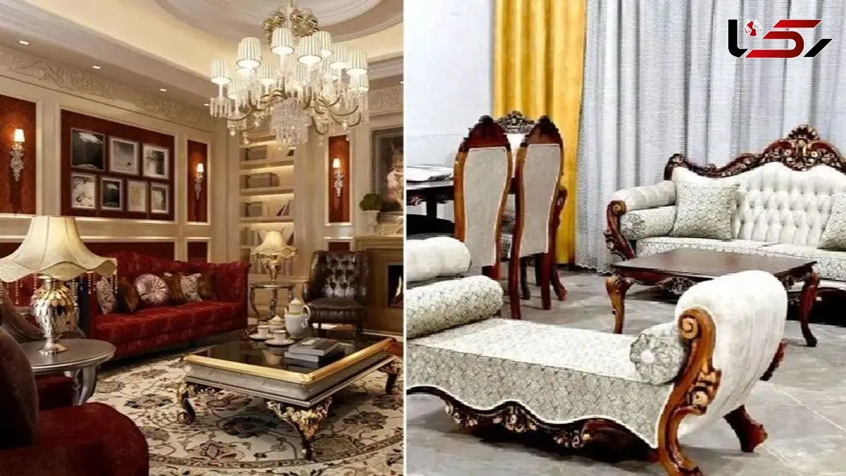 انواع مبلمان کلاسیک (فرانسوی، ایتالیایی، انگلیسی، نئوکلاسیک)؛ قیمت و ست با دکوراسیون 