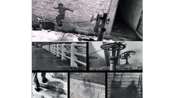 چرا سایه های مردم زمان بمباران اتمی روی دیوارهای شهر ماند ؟+ عکس