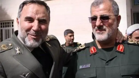 دیدار فرمانده نیروی زمینی ارتش با سردار پاکپور