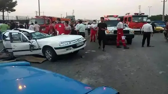 8 بوکانی در این صحنه عزرائیل را دیدند اما زنده ماندند + عکس