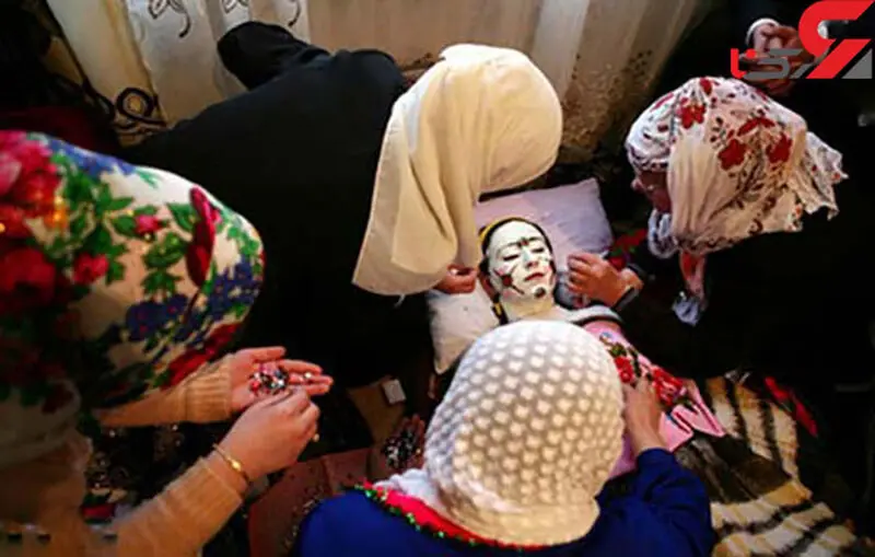 عکس رسم عجیب بلغاری ها در روز عروسی (2)