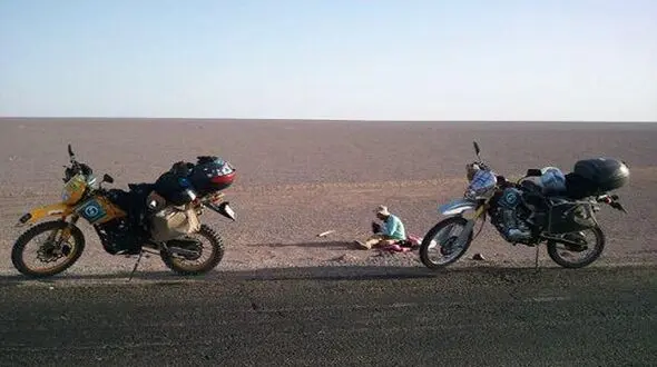 حادثه مرگبار برای سه توریست موتورسوار آلمانی درخوزستان/ یکی از سه توریست جانباخت