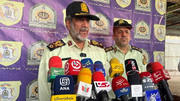 شبیه خون پلیس ضد مواد مخدر به ۴۶ هزار سوداگر مرگ در پایتخت