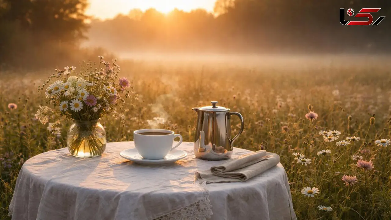 صبح بخیر پاییزی برای شما و دلهایی آرام جمعه