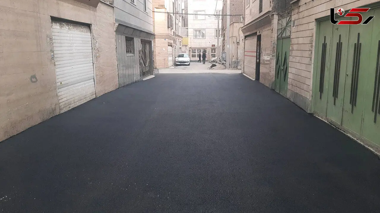 خیابان های این روستاها آسفالت شد