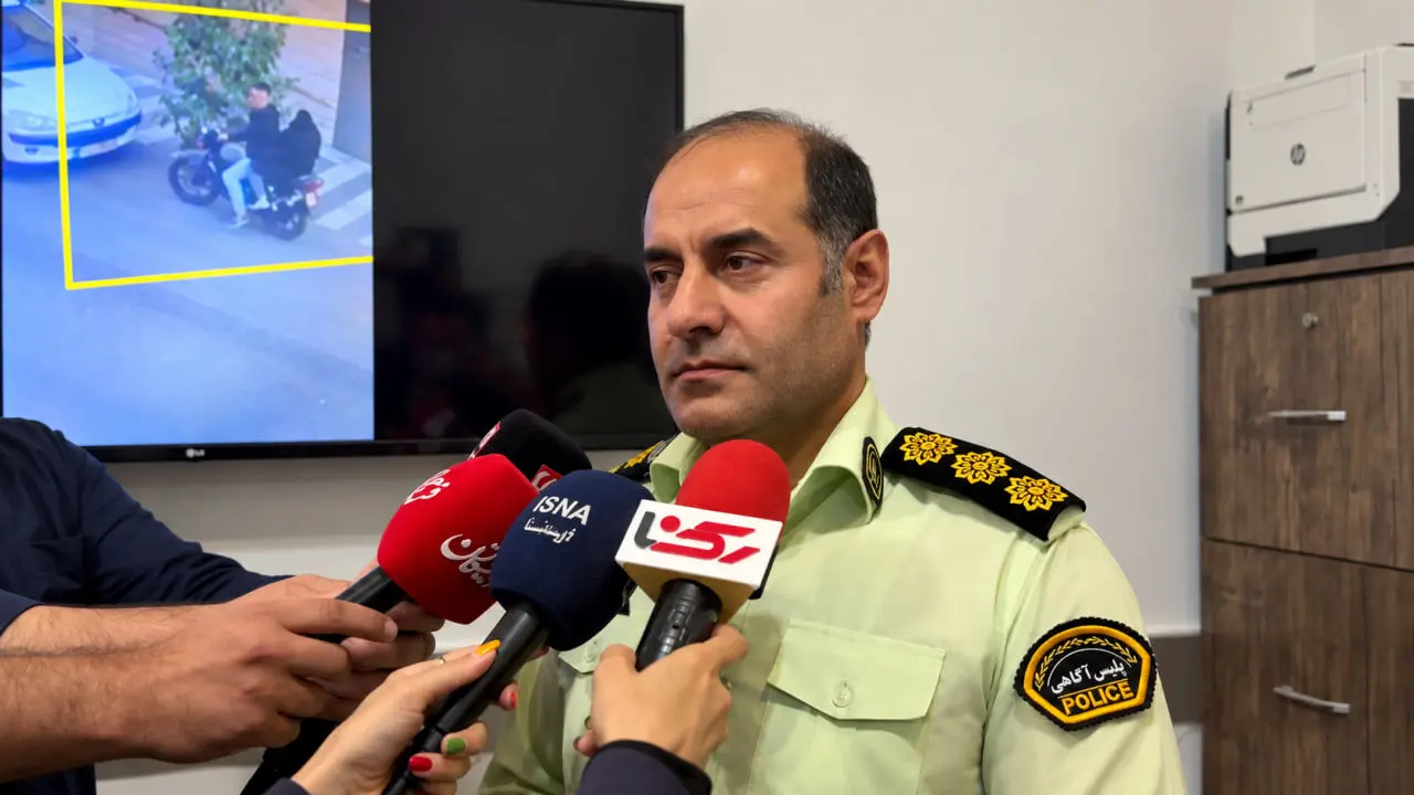 فیلم لحظه سرقت زوج تهرانی + جزییات بازداشت از زبان سرهنگ امین بیرانوند فرمانده پایگاه چهارم پلیس آگاهی