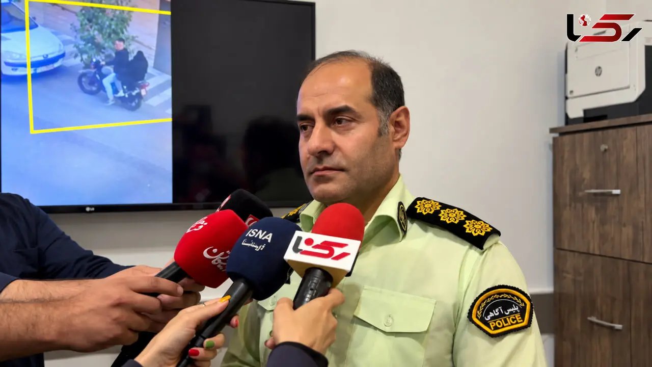 فیلم لحظه سرقت زوج تهرانی + جزییات بازداشت از زبان سرهنگ امین بیرانوند فرمانده پایگاه چهارم پلیس آگاهی
