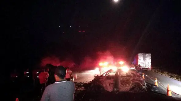 10 کشته در تصادف هولناک در مکزیک + تصاویر وحشتناک