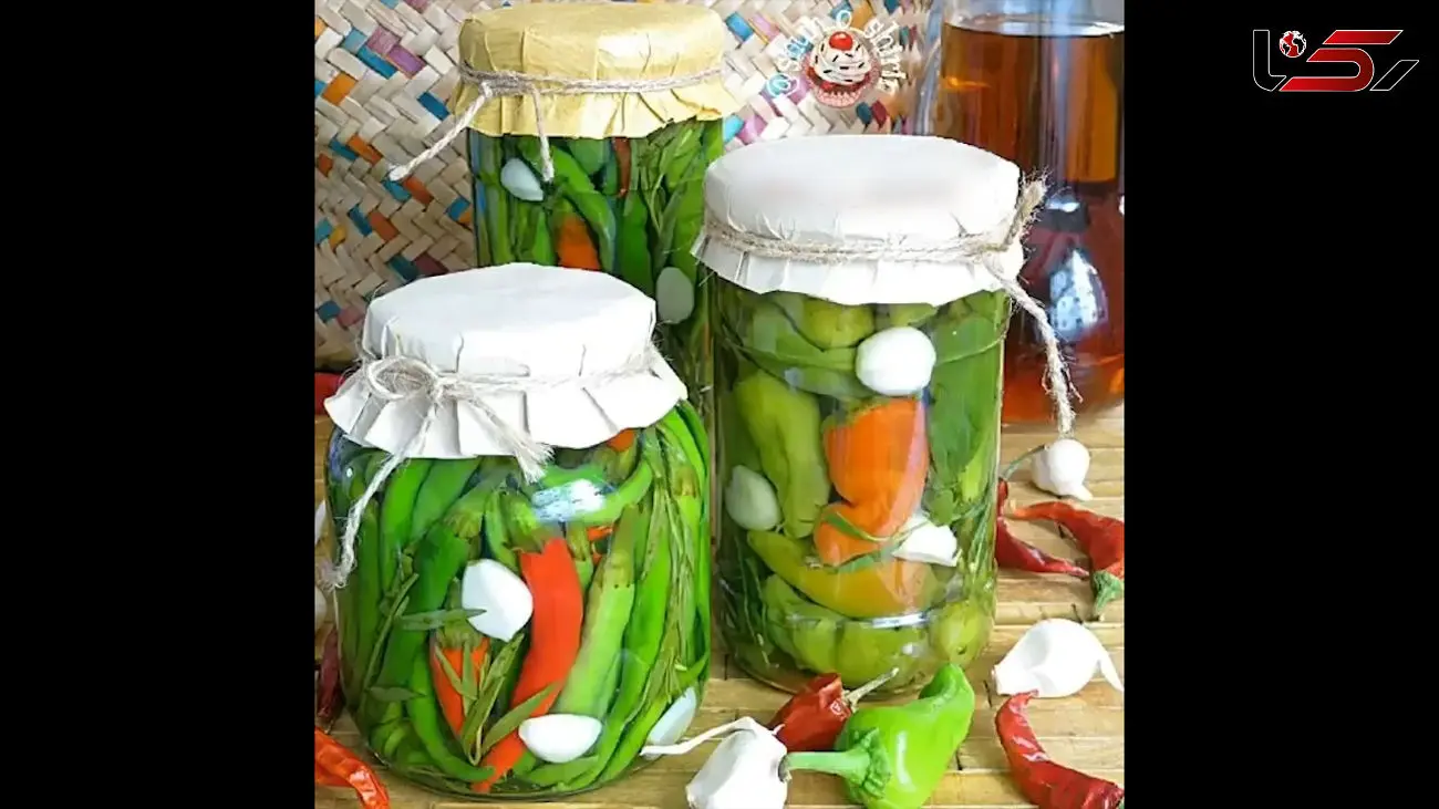 فوت و فن درست کردن ترشی فلفل + فیلم