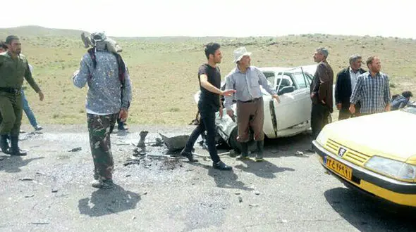 مرگ تلخ 3 معلم در تصادف  مشگین شهر