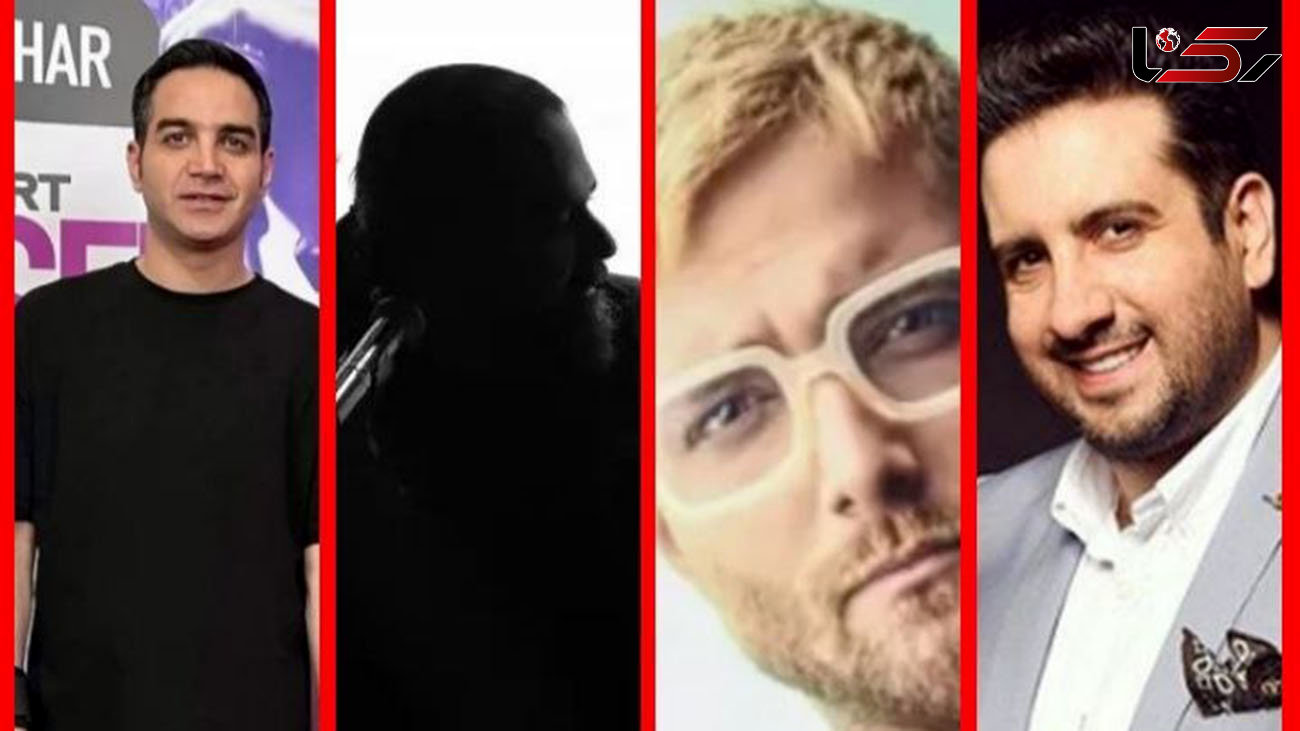 5 خواننده معروف ایرانی ممنوع‌ الکار شدند / علت چیست؟ + عکس و اسامی