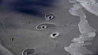 ناسا عکسی از حفره های یخی را ثبت کرد