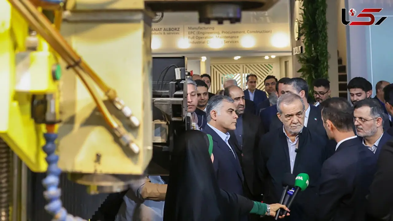  بازدید دکتر پزشکیان از بیست و نهمین نمایشگاه بین‌المللی نفت، گاز، پالایش و پتروشیمی تهران 
