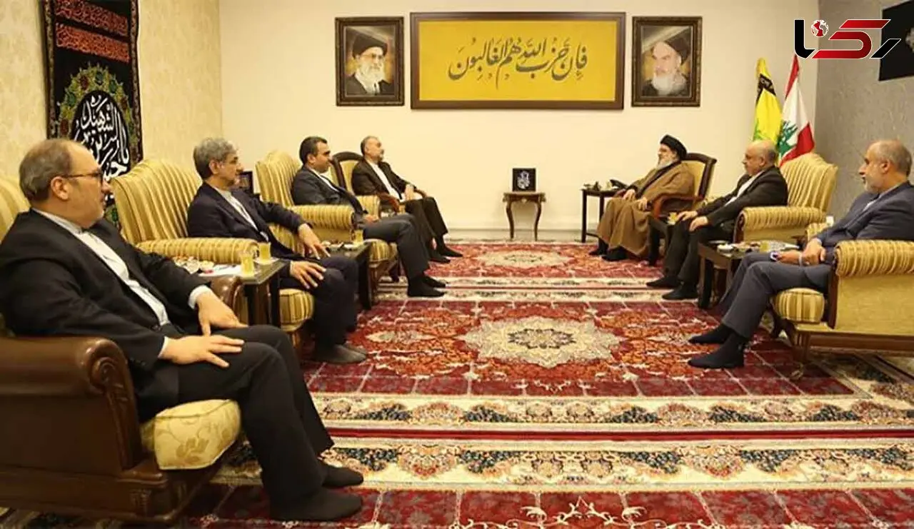 دیدار وزیرخارجه با سید حسن نصرالله