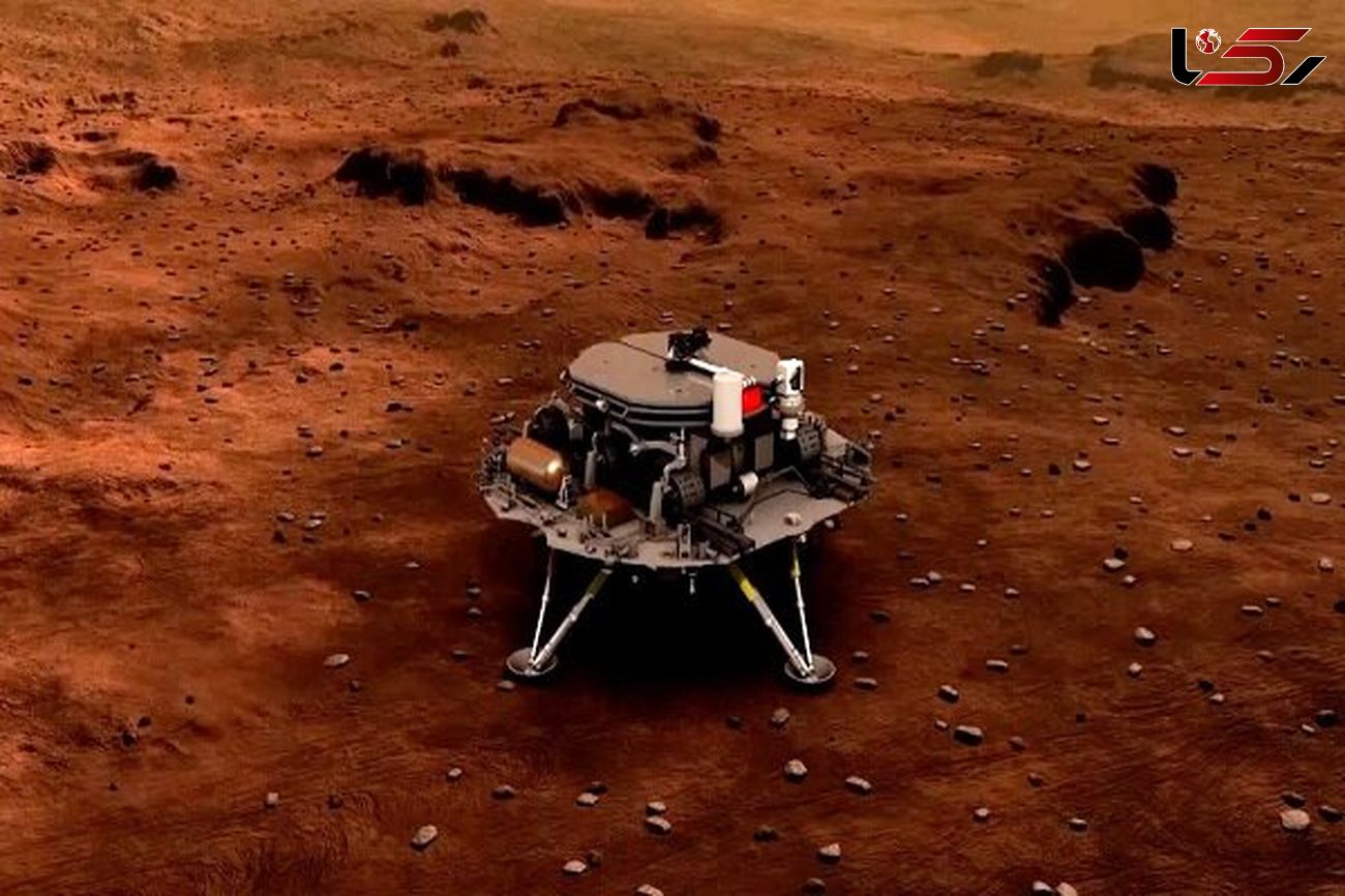 China's probe lands on Red Planet