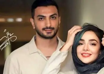 اولین رونمایی المیرا دهقانی بازیگر ایرانی از پسر بامزه اش / مو فرفری مثل مامانش!