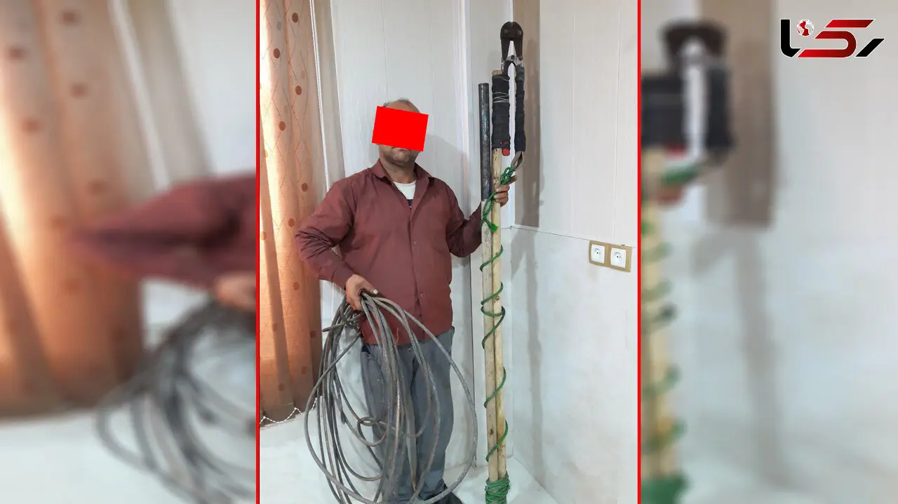 دزد خونسرد از پلیس خواست تا مزاحم سرقتش نشوند! +عکس