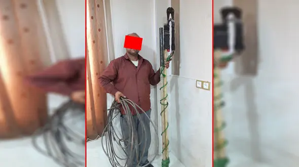 دزد خونسرد از پلیس خواست تا مزاحم سرقتش نشوند! +عکس