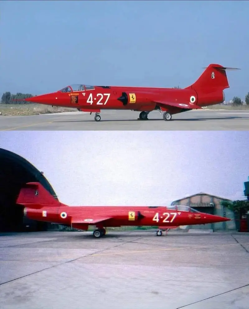 هواپیمای F-104G استارفایتر که توسط نیروی هوایی ایتالیا به فراری اهدا شد