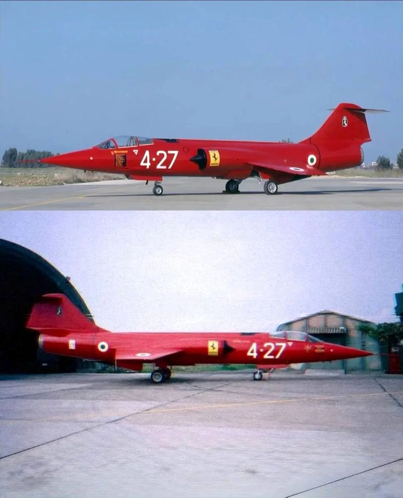 هواپیمای F-104G استارفایتر که توسط نیروی هوایی ایتالیا به فراری اهدا شد
