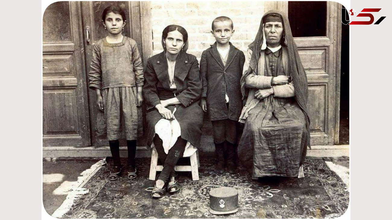 خانواده لاکچری ایرانی در سال 1310 + عکس