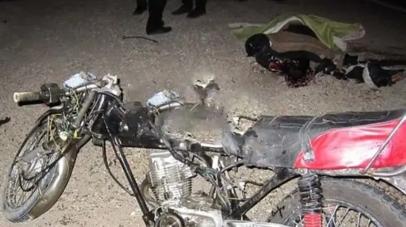 مرگ تلخ موتورسوار نوجوان در تالش