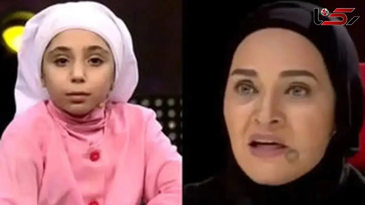 عکس / تغییر چهره زیبای دختر کوچولوی شرکت کننده عصر جدید پس از 7 سال در کنار رویا نونهالی / چقدر خوشگله این دختر ...