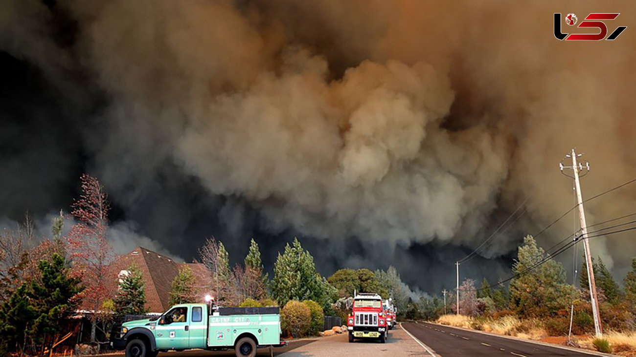 ادامه آتش سوزی مهیب در جنگل‌های کالیفرنیا
