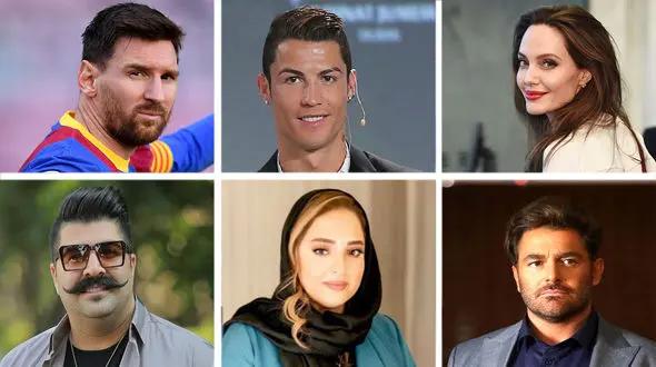 سلبریتی های ایرانی و خارجی که بدل دارند + عکس ها ی قابل مقایسه