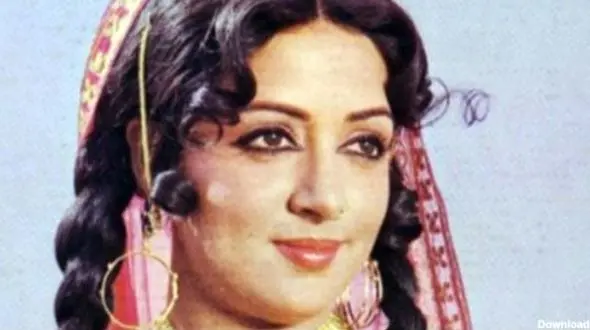 عکس سفر در زمان /  «بسنتی» فیلم (شعله) در 63 سالگی در بمبئی / همامالینی سال 1390