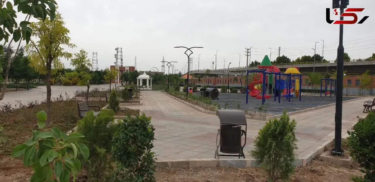 بوستان بانوان و مادر و کودک در قزوین افتتاح شد 