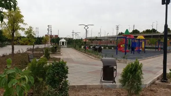 بوستان بانوان و مادر و کودک در قزوین افتتاح شد 