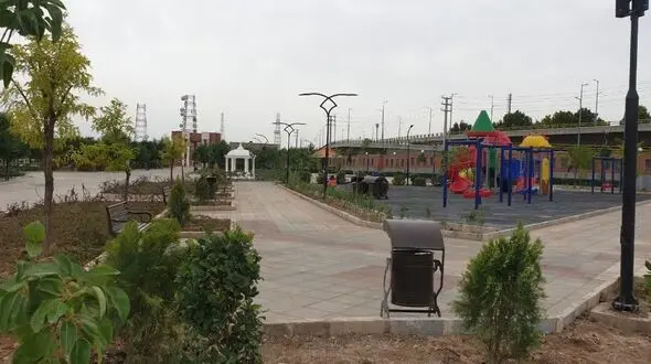 بوستان بانوان و مادر و کودک در قزوین افتتاح شد 