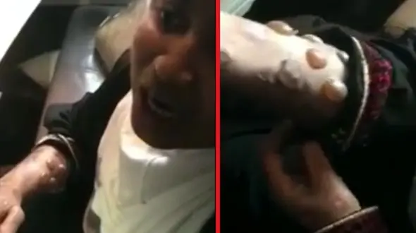 شکنجه های وحشتناک خدمتکار زن توسط کارفرمای سعودی + فیلم