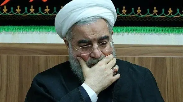 روحانی سیاهپوش شد