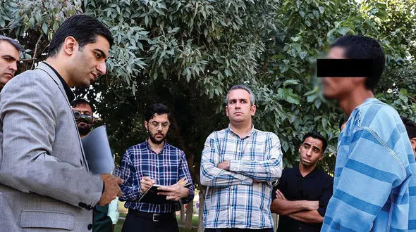 قتل خونین جوان قوی هیکل توسط سجاد لاغر اندام / جنایت خونین روز سیزده بدر بازسازی شد + عکس