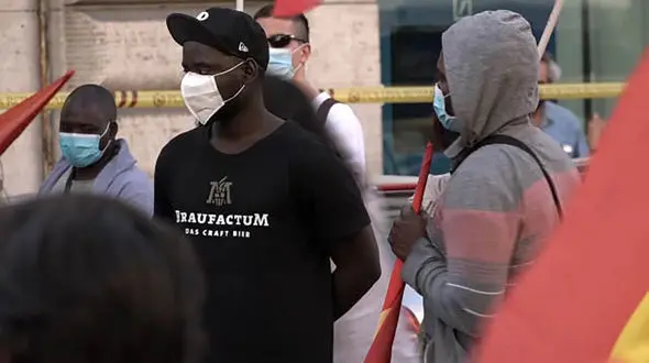 فیلمی از بهره کشی ایتالیایی‌‌ها از آوارگان و مهاجران خارجی