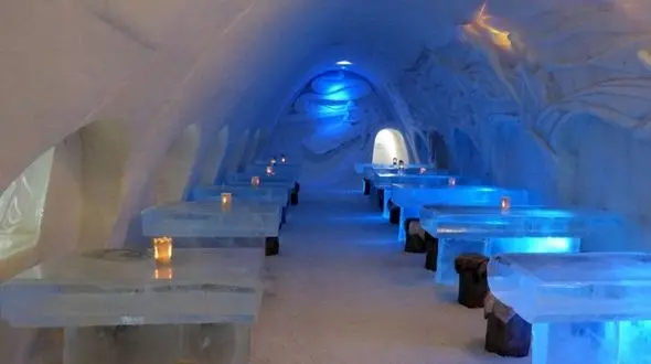 
رستوران یخی در فنلاند+عکس
