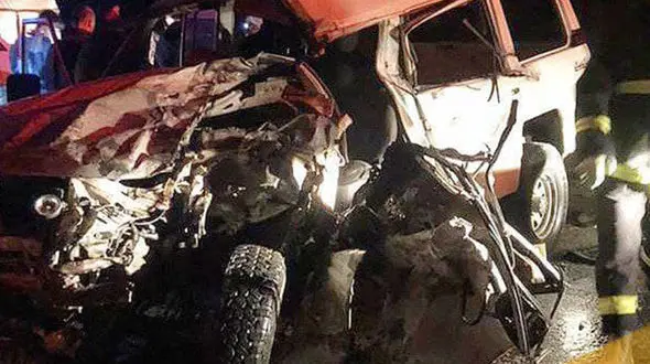 تصادف بامدادی امروز در  سقز 4 زخمی داشت 