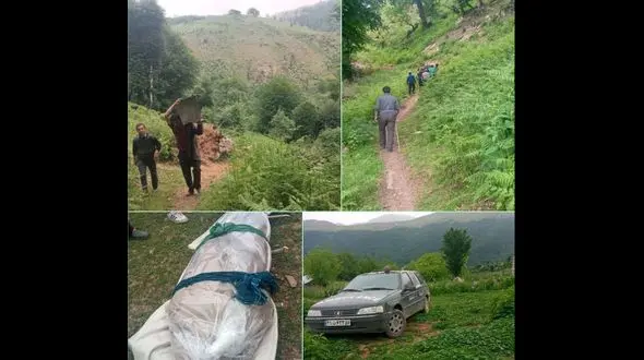 تصمیم مرگبار زن رضوانشهری + عکس جنازه