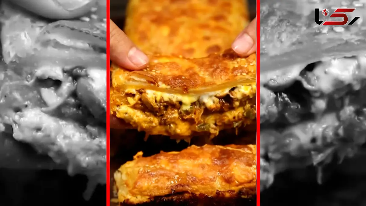 فیلم طرز تهیه رولت گوشت و پنیر