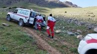 نجات کوهنورد حادثه دیده در بروجرد